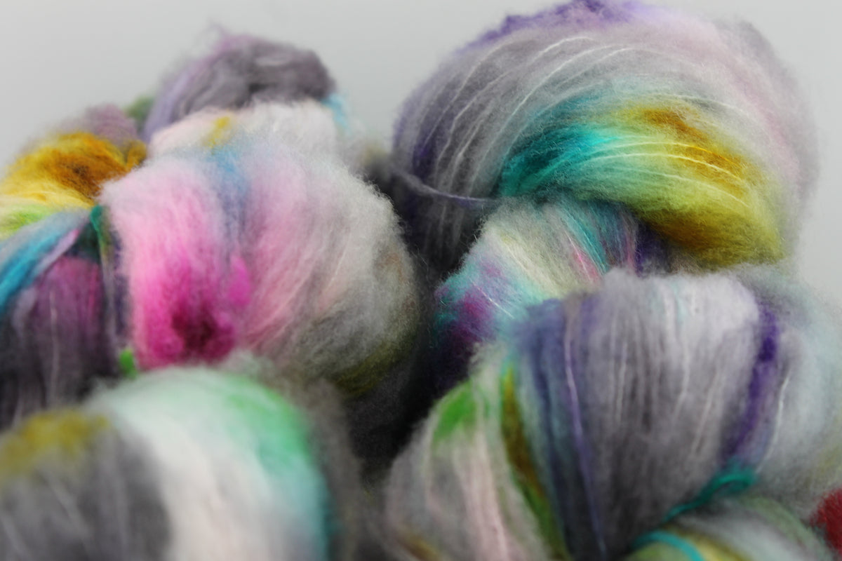 Brushed Neon Wash  80% Superfine Brushed Merino Wool Yarn - 20% Nylon Lace Weight 100g Skein