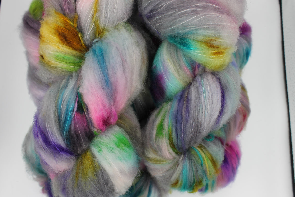 Brushed Neon Wash  80% Superfine Brushed Merino Wool Yarn - 20% Nylon Lace Weight 100g Skein