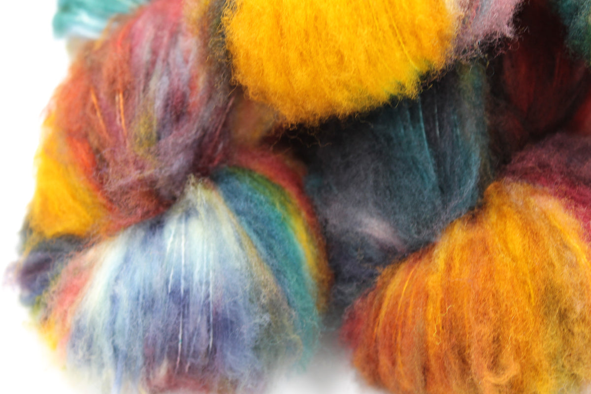 Brushed Autumn  80% Superfine Brushed Merino Wool Yarn - 20% Nylon Lace Weight 100g Skein