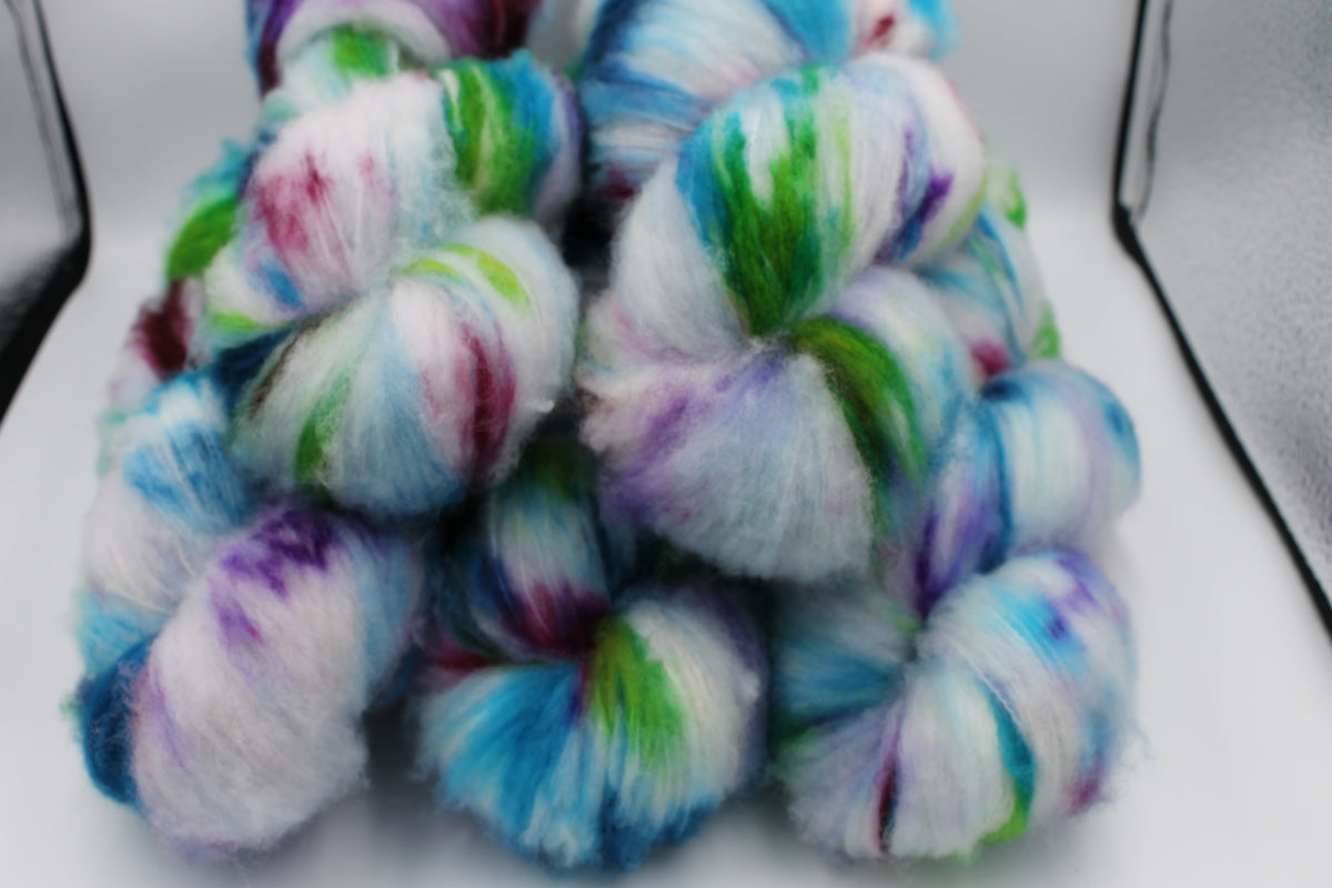 Brushed Watercolour 80% Superfine Brushed Merino Wool Yarn - 20% Nylon Lace Weight 100g Skein