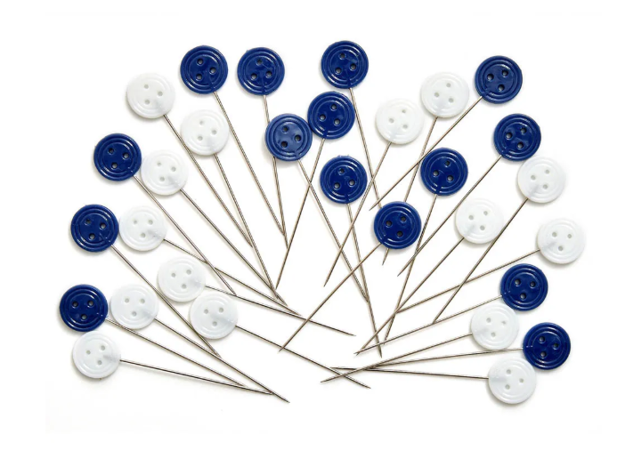 Hobby Gift Create Head pins plastic 11x0.6x47mm - 30pcs