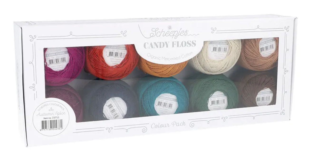 Scheepjes Candy Floss colour pack 10x20gr - Autumn Spice