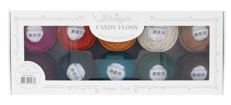 Scheepjes Candy Floss colour pack 10x20gr - Autumn Spice