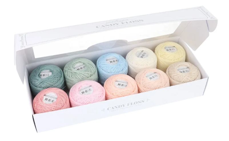 Scheepjes Candy Floss colour pack 10x20gr - Frosting