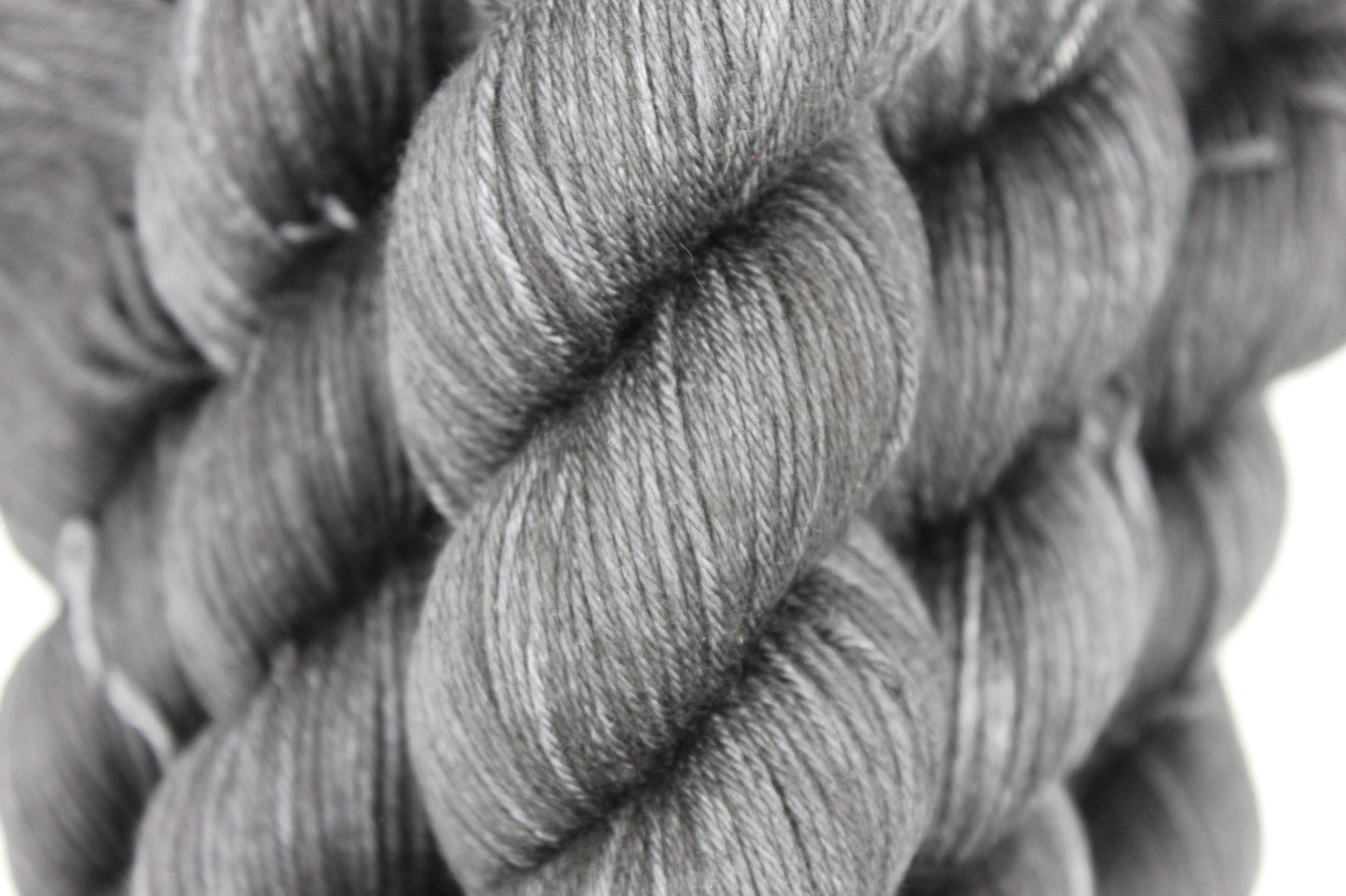 Ravens Wing Sock skein  50% Superwash Merino Wool 50 Silk 100g Skeins