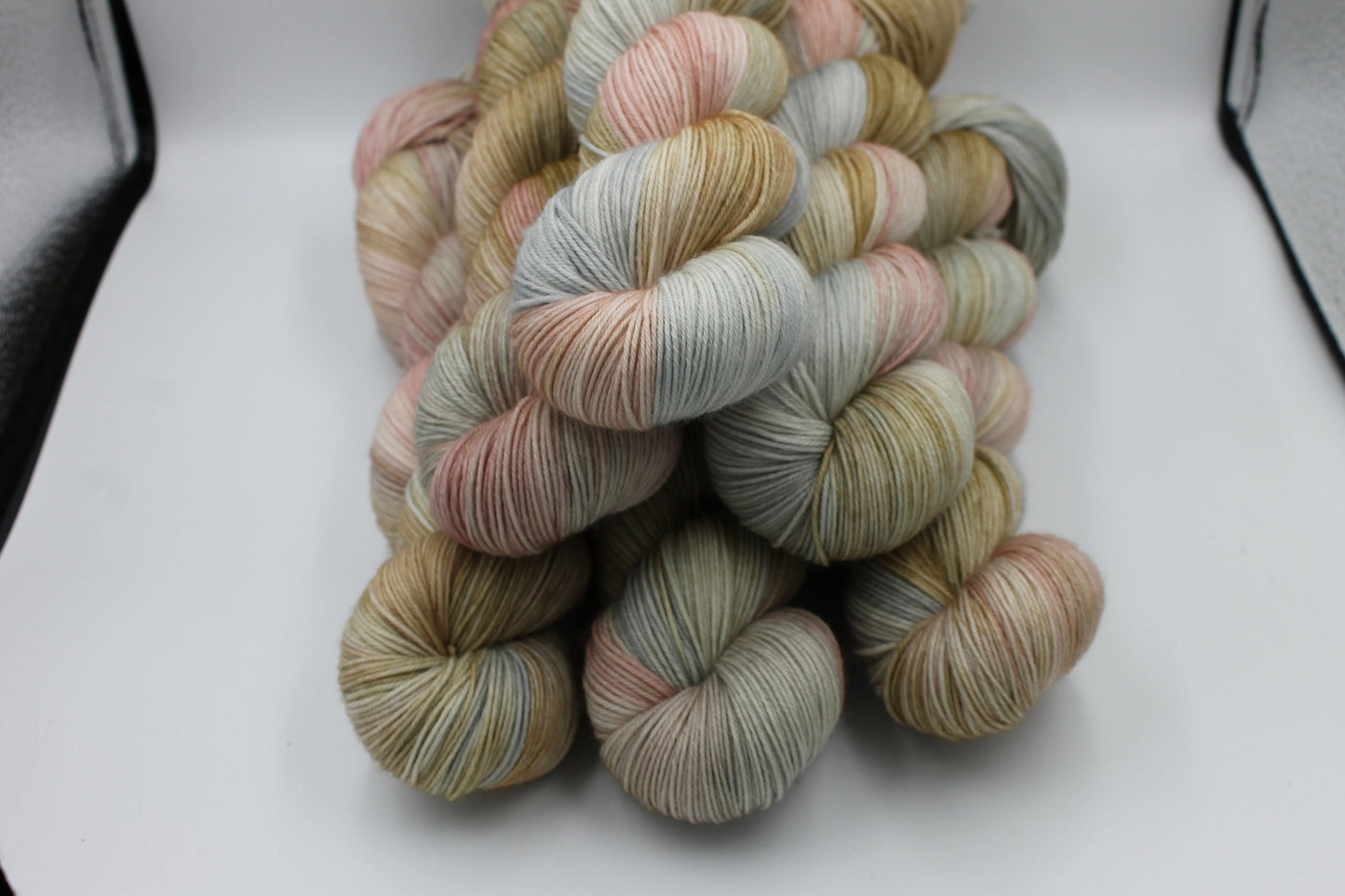 Rhosyn.  Sock Skein 75% SuperWash Merino and 25 Nylon Hand Dyed Yarn 100g