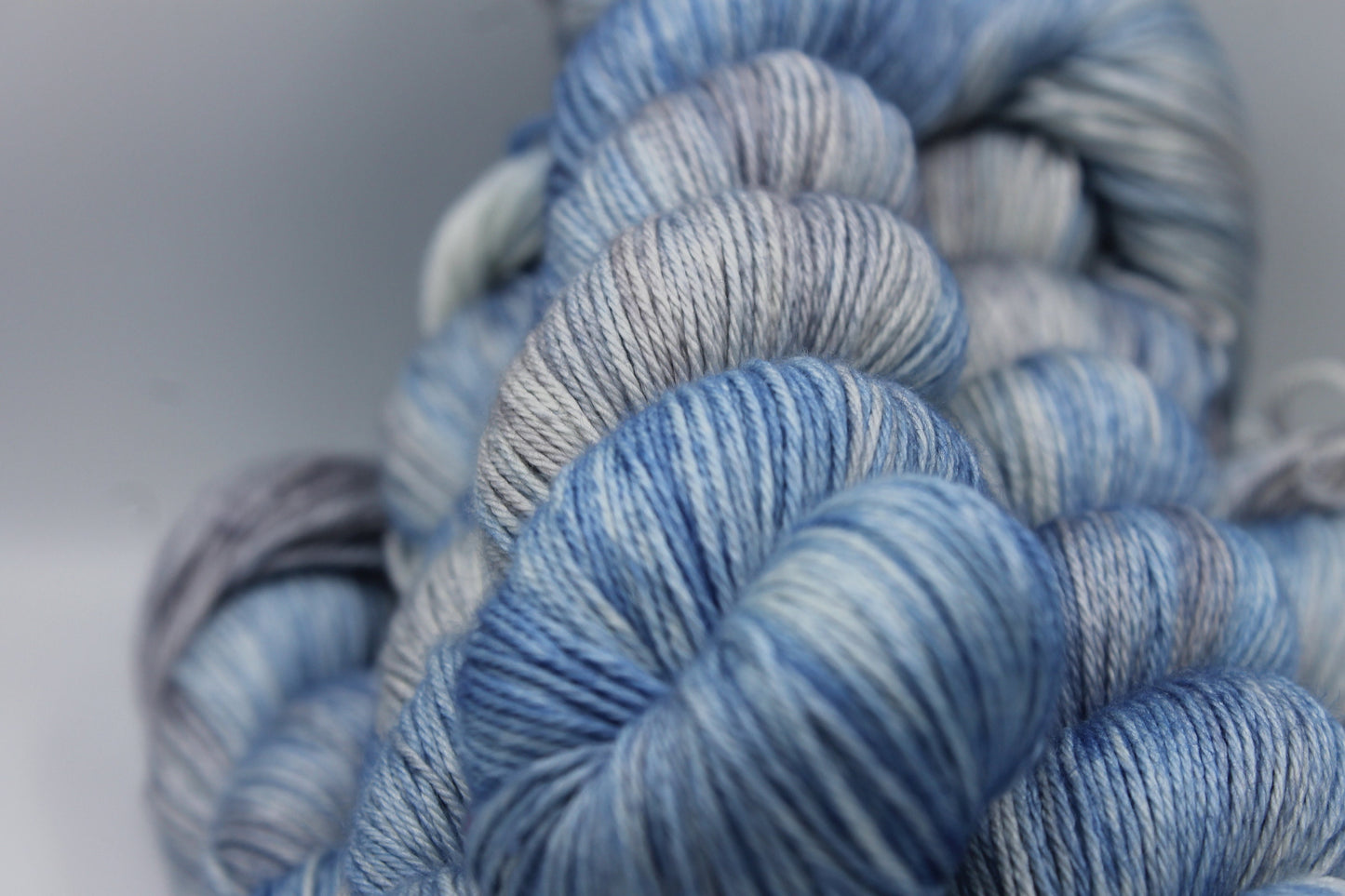 Chilled Air Sock skein  50% Superwash Merino Wool 50 Silk 100g Skeins