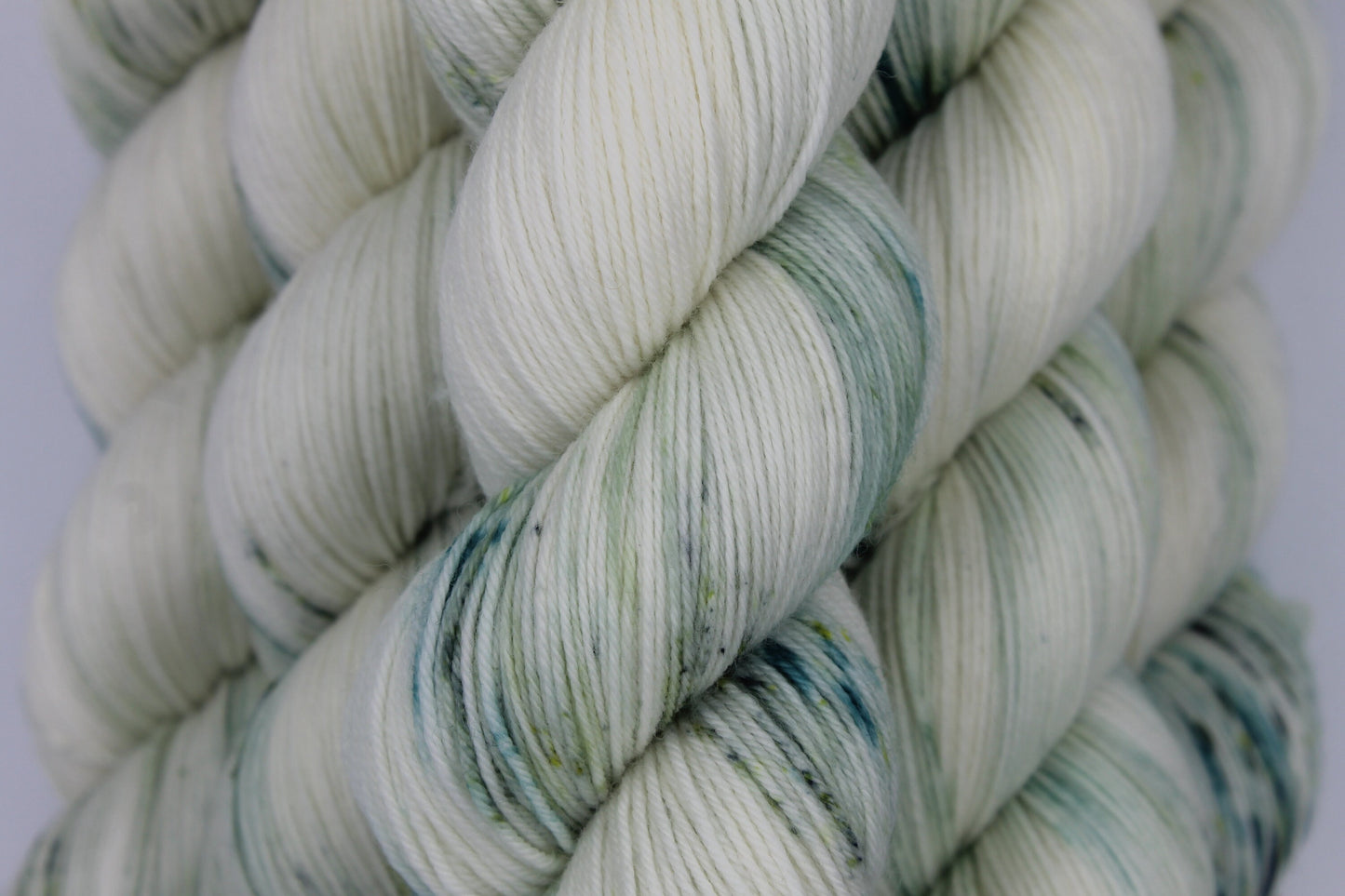 Saltmarsh Deep Speckle  Sock Skein 75% SuperWash Merino and 25 Nylon Hand Dyed Yarn 100g