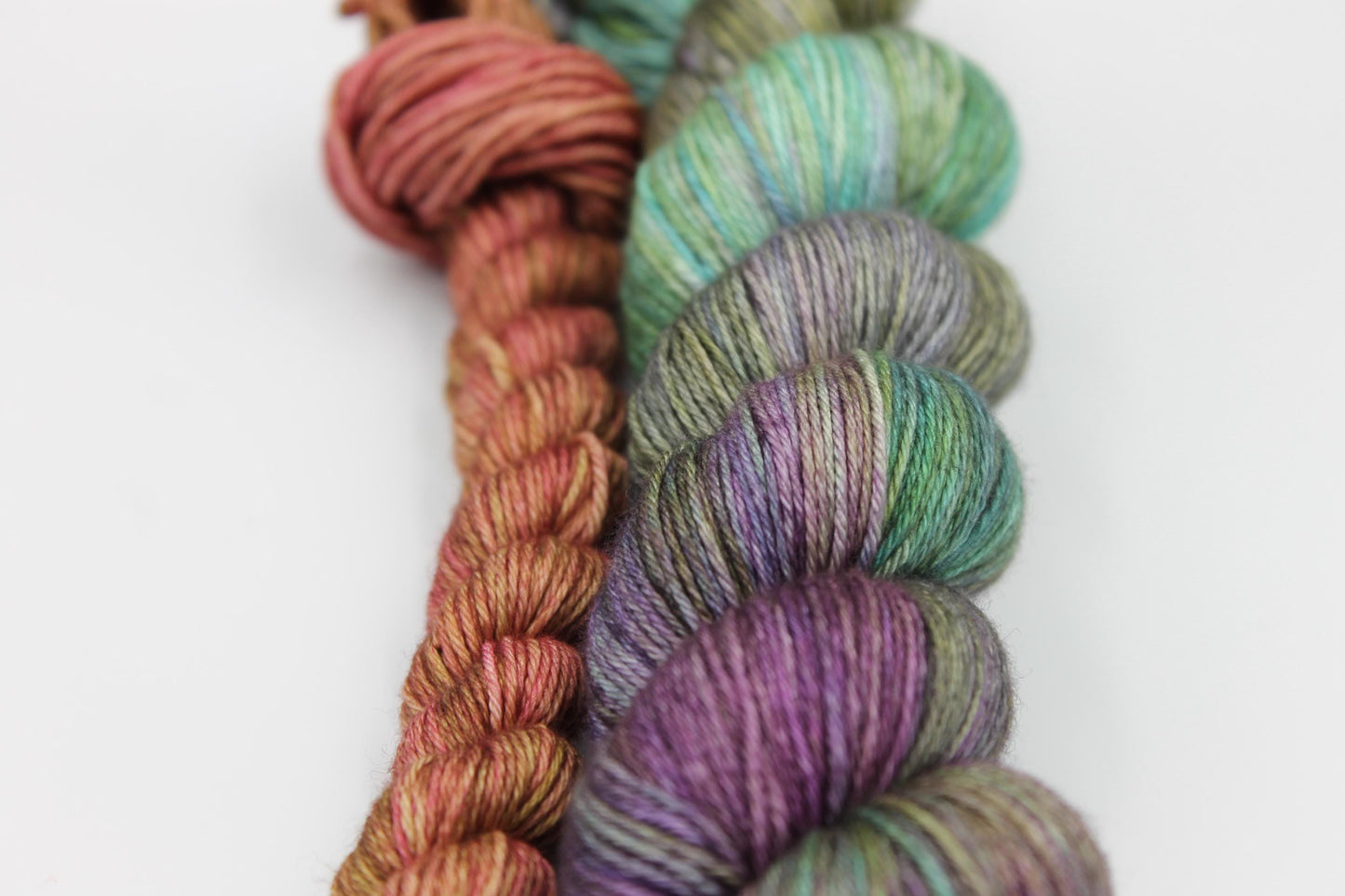 Oberon Sock skein  50% Superwash Merino Wool 50 Silk 100g and 20g Skeins