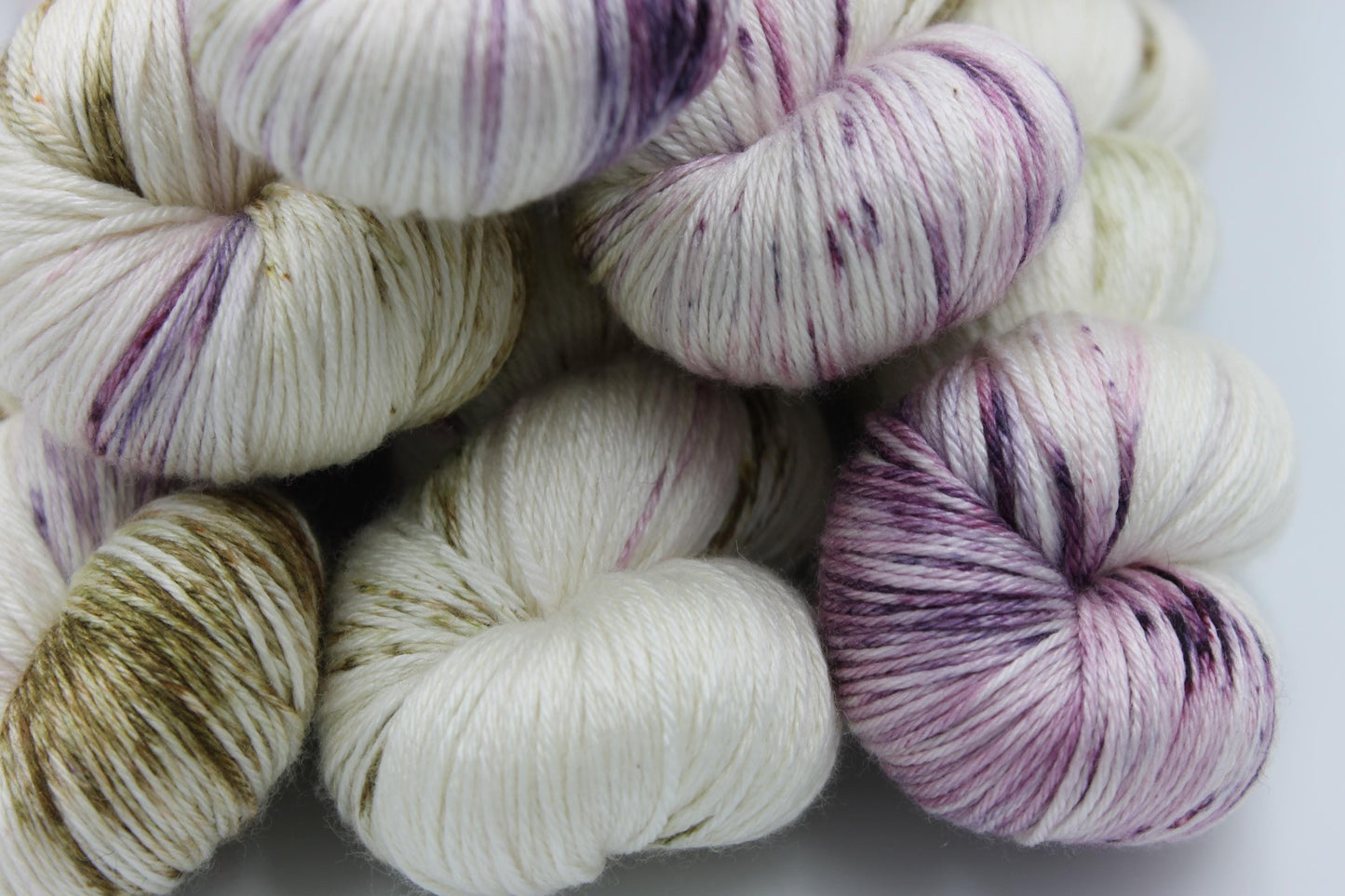 Chatsworth Dusk Sock skein  50% Superwash Merino Wool 50 Silk 100g Skeins
