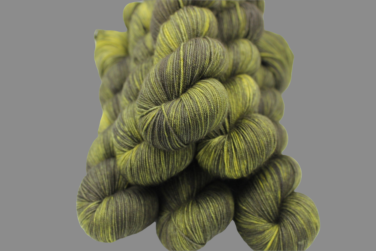 Mirkwood Hand Dyed Merino Silk Yak Yarn - 60% SuperWash Merino, 20% Silk, 20% Yak