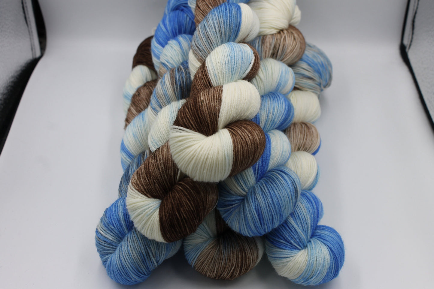 Peter Rabbit  Sock Skein 75% SuperWash Merino and 25 Nylon Hand Dyed Yarn 100g
