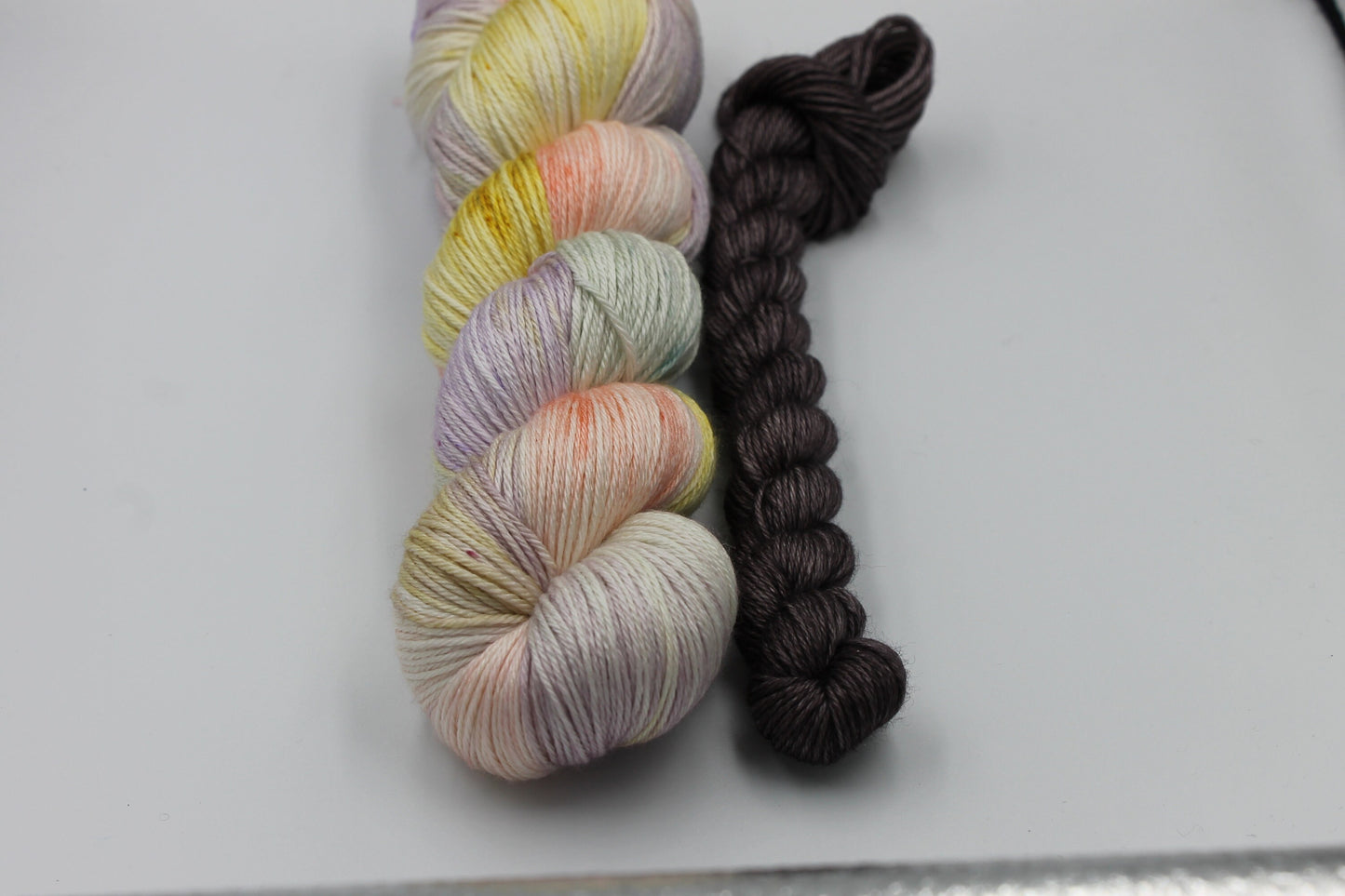 Your Turn To Fly  Sock skein  50% Superwash Merino Wool 50 Silk 100g and 20g Skeins