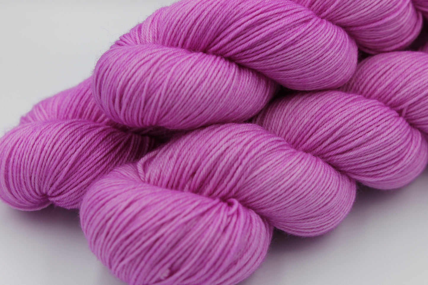 Wild Raspberry  Sock Skein 75% SuperWash Merino and 25 Nylon Hand Dyed Yarn 100g