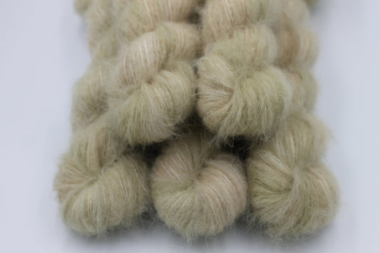 Walnut Lace 50g skein 74% Baby Suri Alpaca 26 Silk