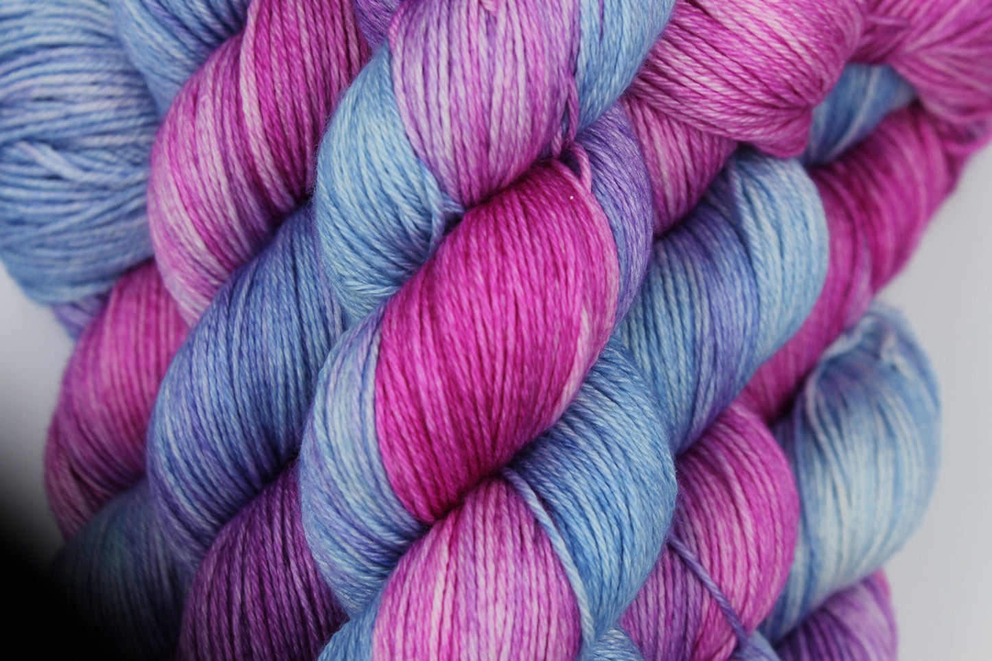 Romeo & Juliet  Sock skein  50% Superwash Merino Wool 50 Silk 100g Skeins