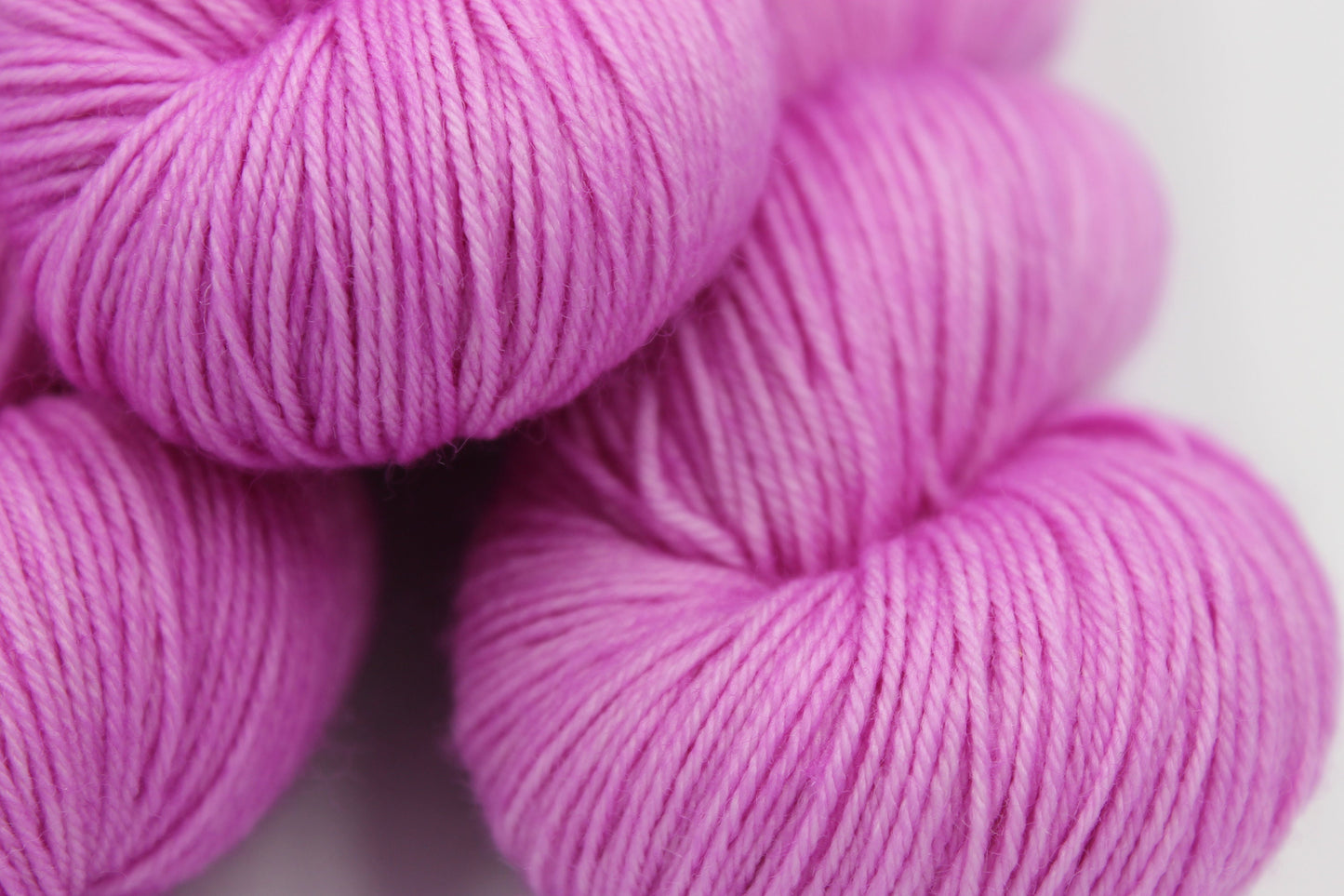 Wild Raspberry  Sock Skein 75% SuperWash Merino and 25 Nylon Hand Dyed Yarn 100g