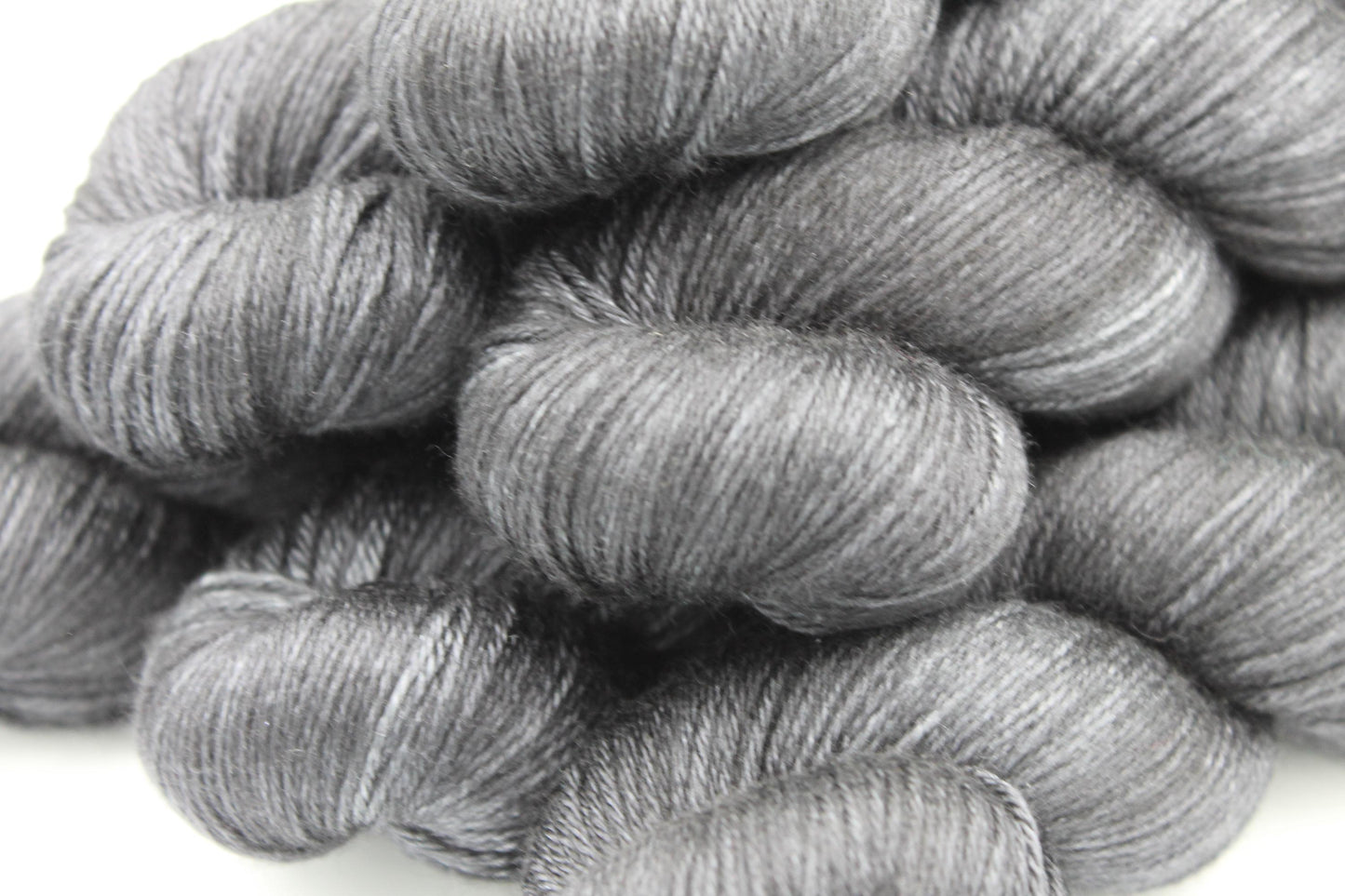 Ravens Wing Sock skein  50% Superwash Merino Wool 50 Silk 100g Skeins