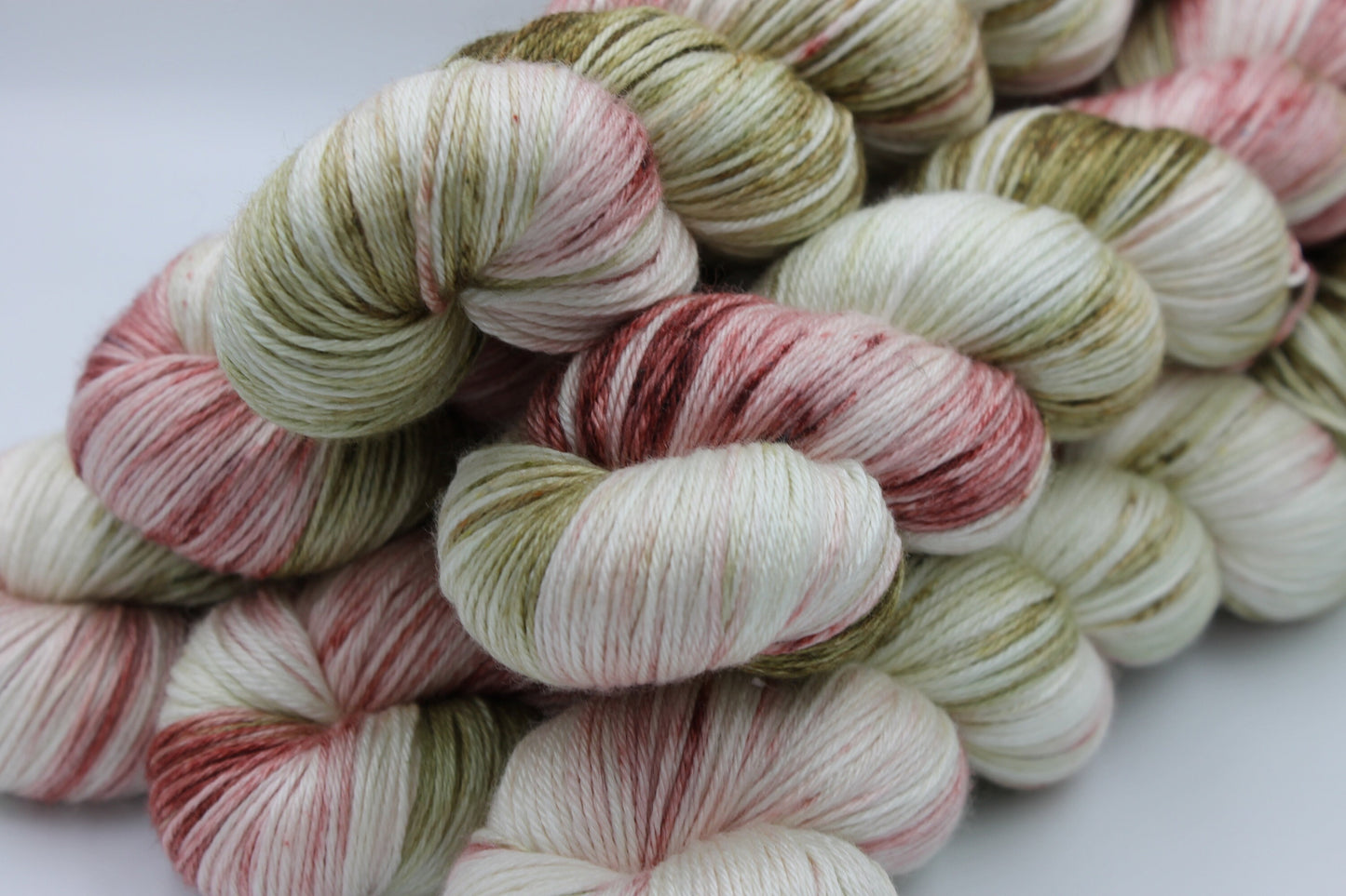 Chatsworth Chintz Sock skein  50% Superwash Merino Wool 50 Silk 100g Skeins