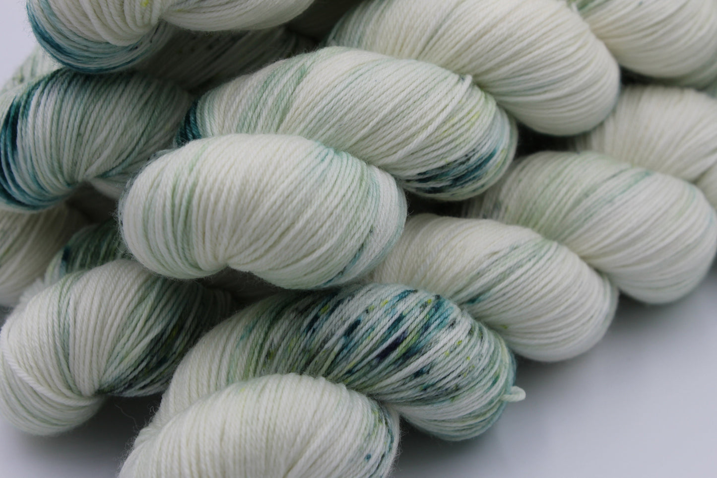 Saltmarsh Deep Speckle  Sock Skein 75% SuperWash Merino and 25 Nylon Hand Dyed Yarn 100g